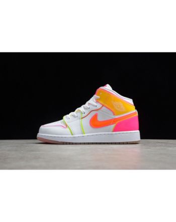 Air Jordan 1 Mid SE GS Edge Glow CV4611-100