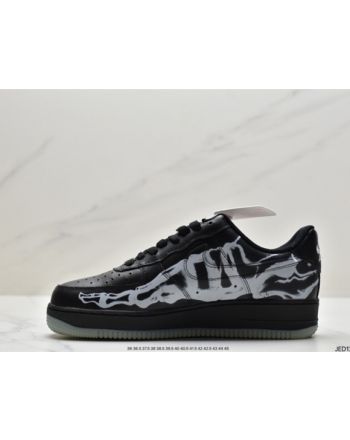 Nike Air Force 1 '07 QS Black Skeleton 2019 BQ7541-001