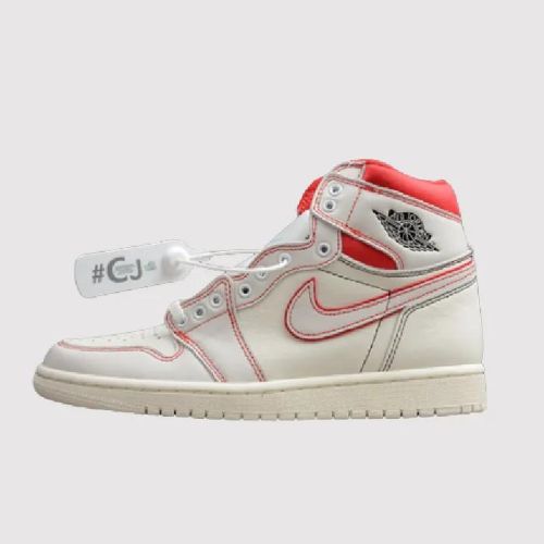 Air Jordan 1 Phantom Sail University Red 555088 160 (1)