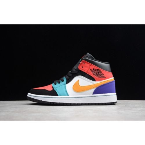 Air Jordan 1 Mid Multi-Color 554724-125